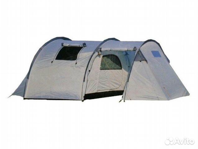 Палатка lanyu LY-1909 4-х местная двухслойная 2к