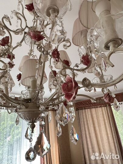 Люстра хрустальная