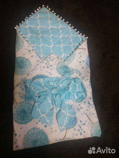 Конверт на выписку летний