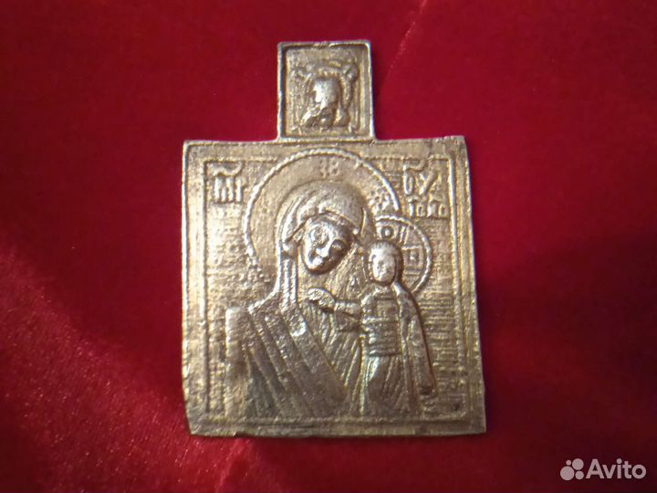 4меднолитые старинные иконы