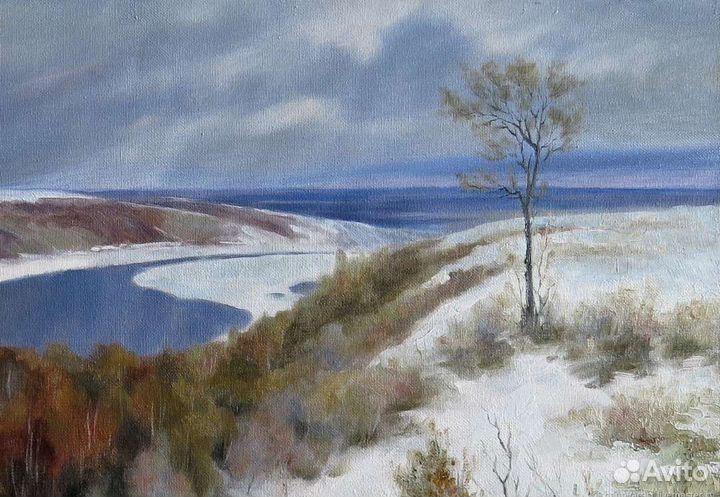 Картина масло пейзаж 40х60