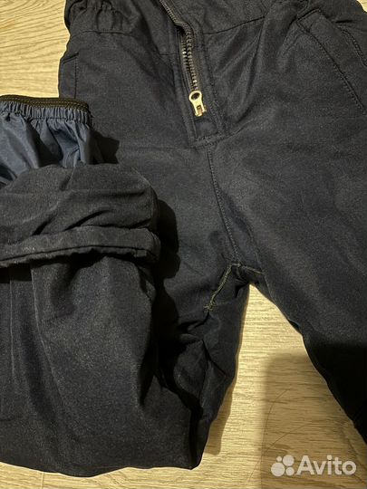 Полукомбинезон зимний для мальчика 98-110