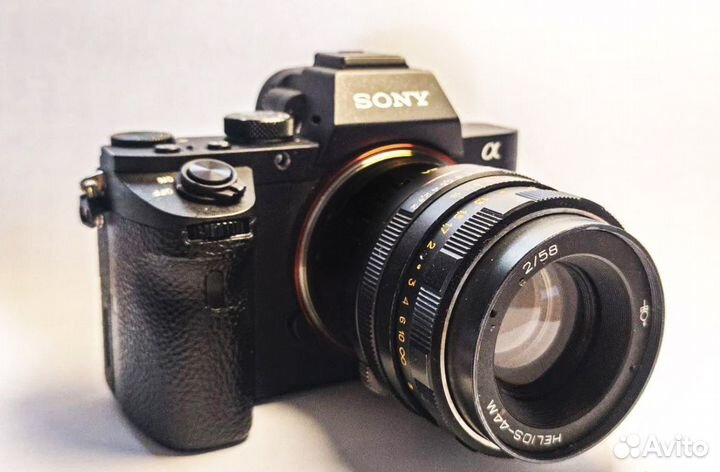 Объектив Sony nex Гелиос 44М 58мм 2.0 портрет e-mo