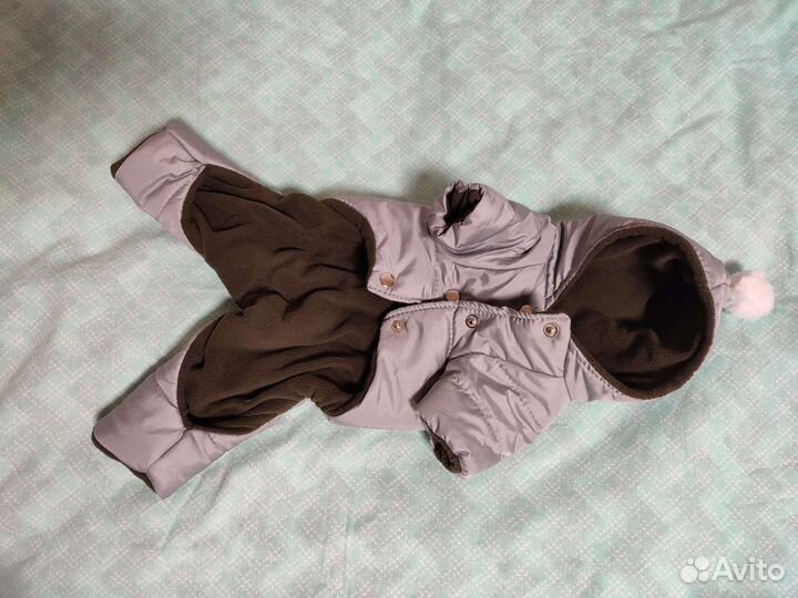 Зимний комбинезон на флизе, разм 10/12