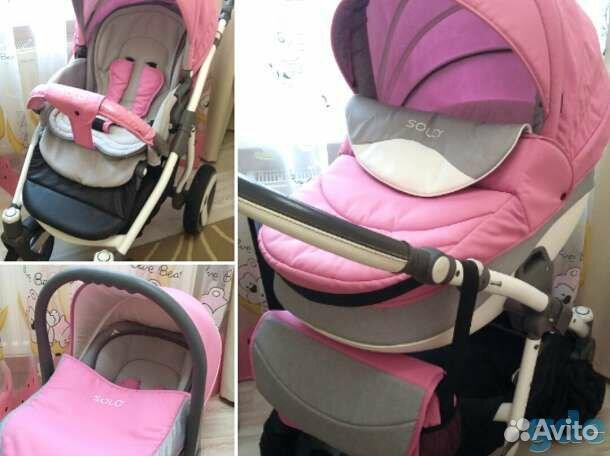 Коляска 3 в 1 Rudis Solo