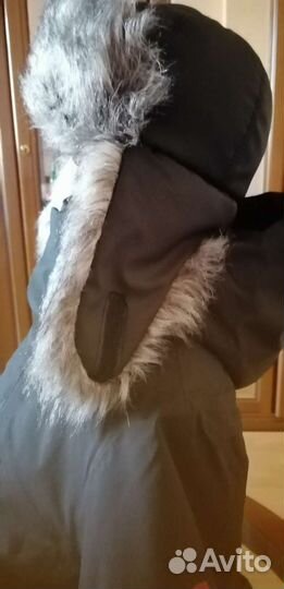 Шапка ушанка р. 57 для мальчика