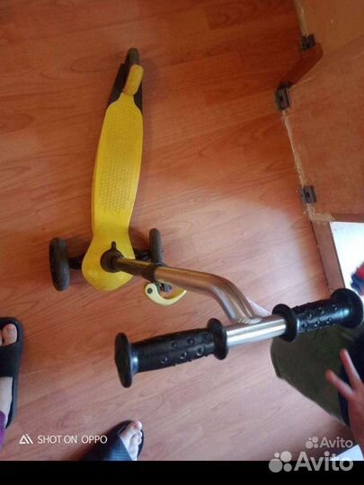 Самокат детский трехколесный