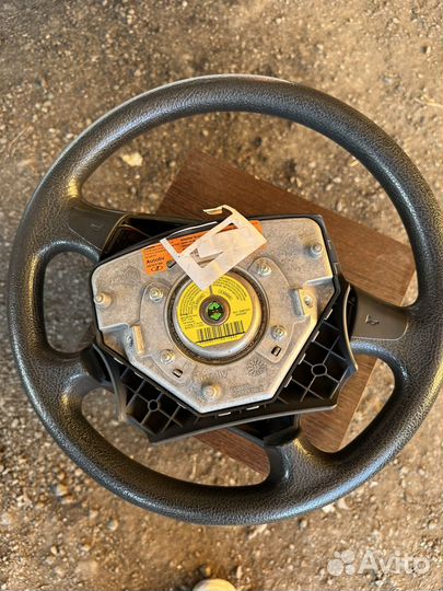 Руль с подушкой priora 1