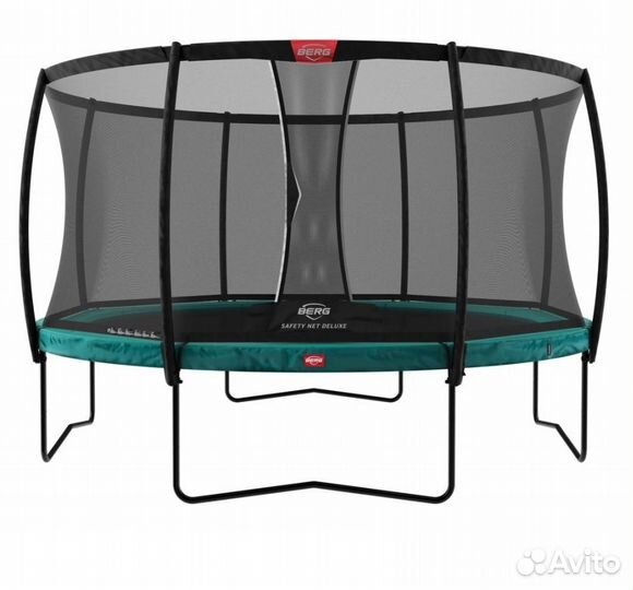 Батут Berg Champion Green 270 с сеткой Deluxe