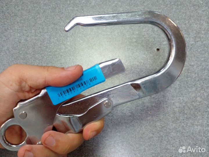 Карабин стальной большой монтажный