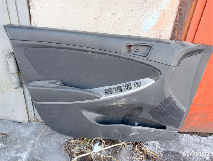 Карты дверные на Хендай solaris