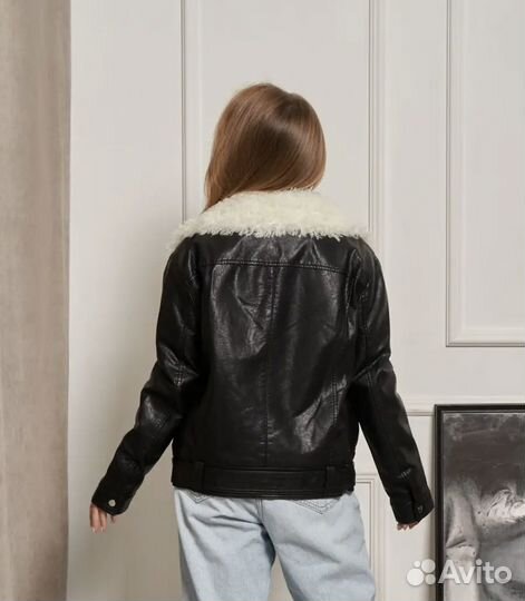 Дубленка авиатор