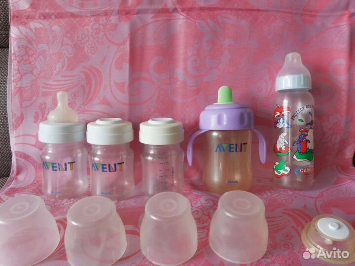 Бутылочки, молокоотсос