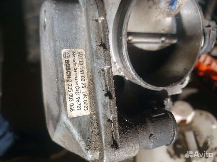Дросельная заслонка mercedes m113 4.3 5.0 5.5 б.у