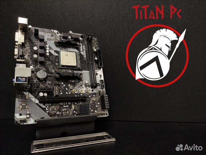 Amd Ryzen 3 1200 + Asrock A320M-HDV / Обмен