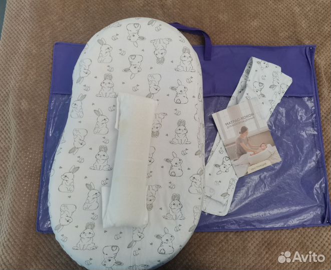 Матрас кокон для новорожденных