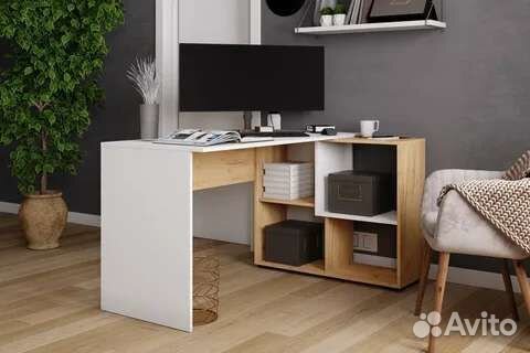 Компьютерный стол угловой скму-4 75*136*96