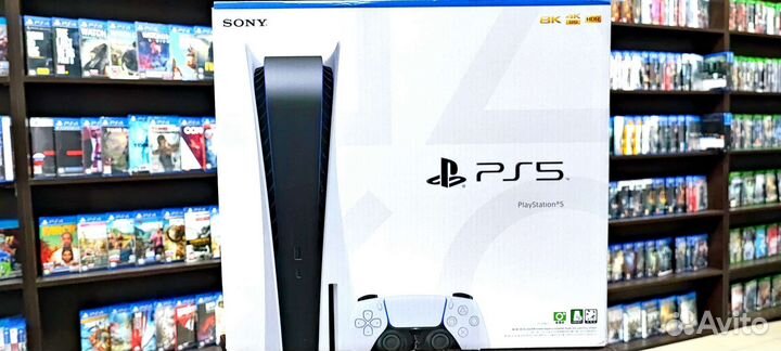 Игровая приставка sony playstation 5 с приводом