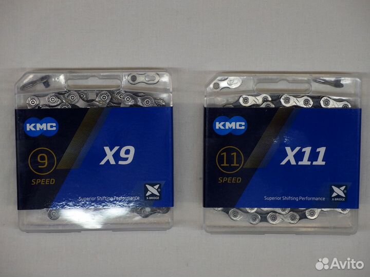 Новые оригинальные цепи KMC на 11 скоростей