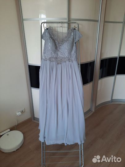 Вечернее платье турецкое на 54, платье свадебное