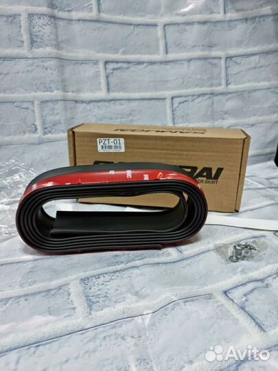 Губа на бампер samurai