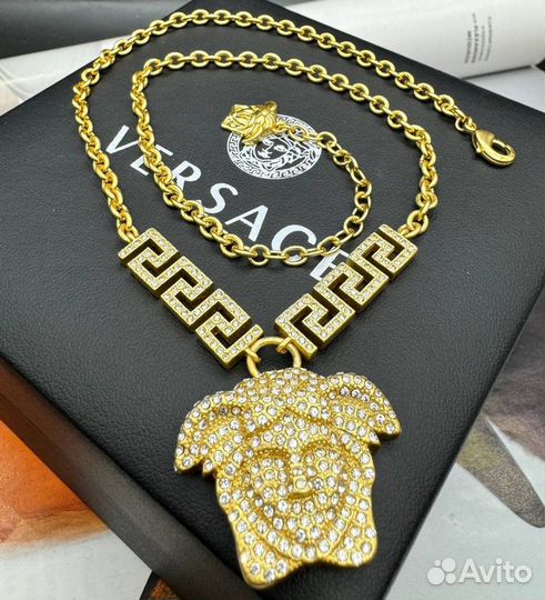 Колье и кольцо Versace