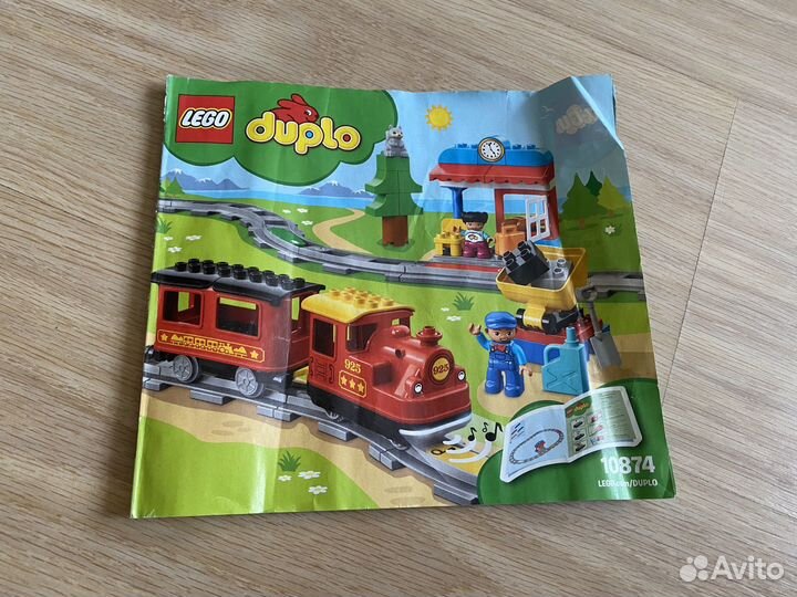 Игрушка железная дорога Lego duplo поезд