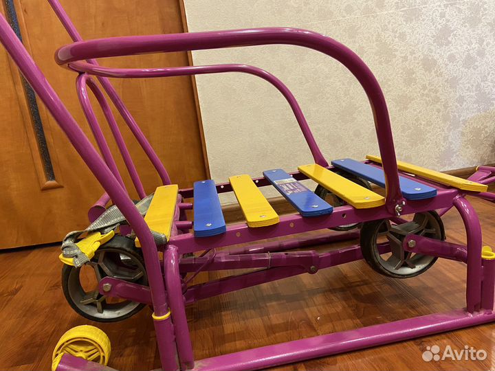 Коляска санки