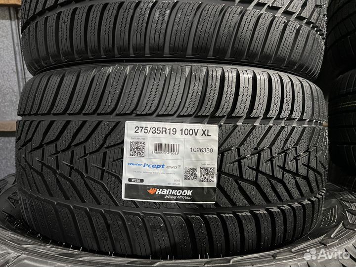 Hankook Winter I'Cept Evo 3 W330 275/35 R19 и 285/30 R20 101V