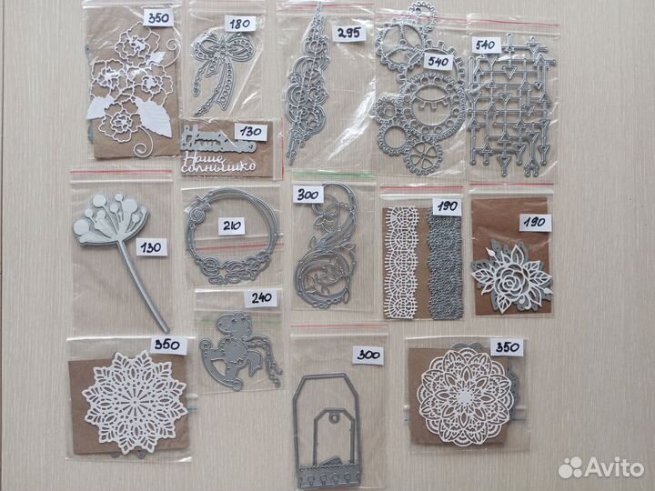 Ножи для вырубки. Скрапбукинг