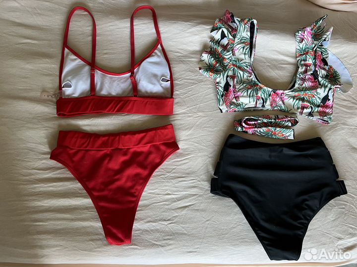 Купальники 2 штуки пакетом, размер S