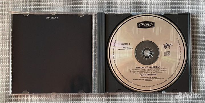 Faith No More-Introduce Yourself CD Germany