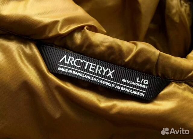Куртка Пуховик Arcteryx Thorium AR 24K Gold объявление продам