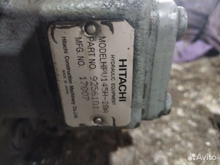 Гидронасос на экскаватор hitachi 330