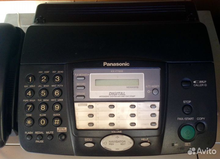 Факс с автоответчиком Panasonic KX-FT908