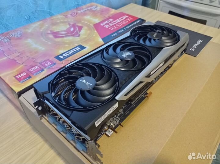 Новая RX 6700 XT Sapphire Nitro+