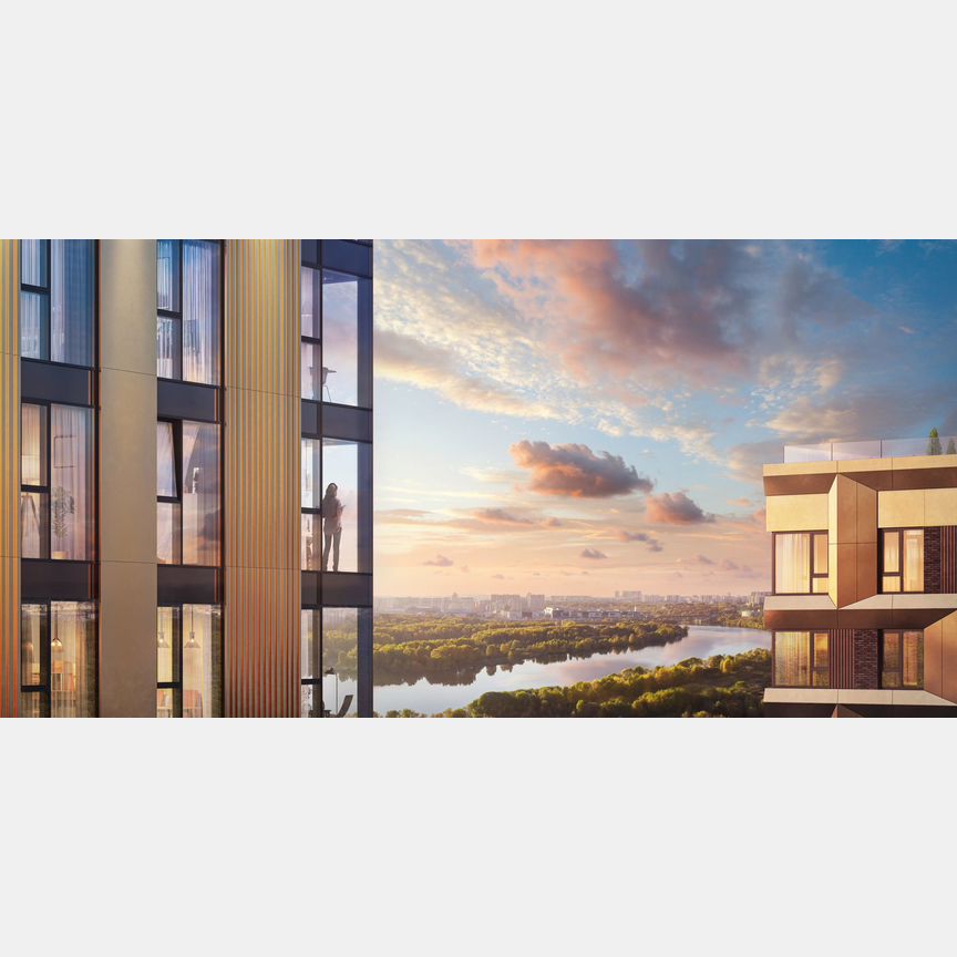 2-к. квартира, 55,6 м², 3/30 эт.