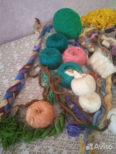 Пряжа нитки для вязания