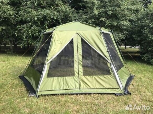 Шатер 6 сторон тент туристический беседка палатка