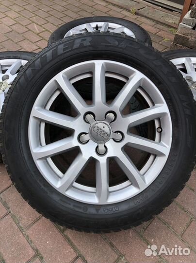 Диски R16 Audi 5x112 с резиной