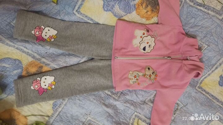 Вещи пакетом на девочку от года