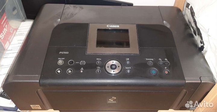 Принтер canon pixma ip6700d струйный цветной