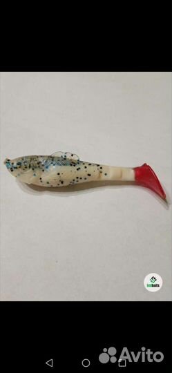 Виброхвост Relax Super Fish Shad 3