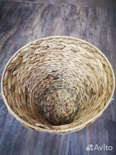 Корзина кашпо плетеная