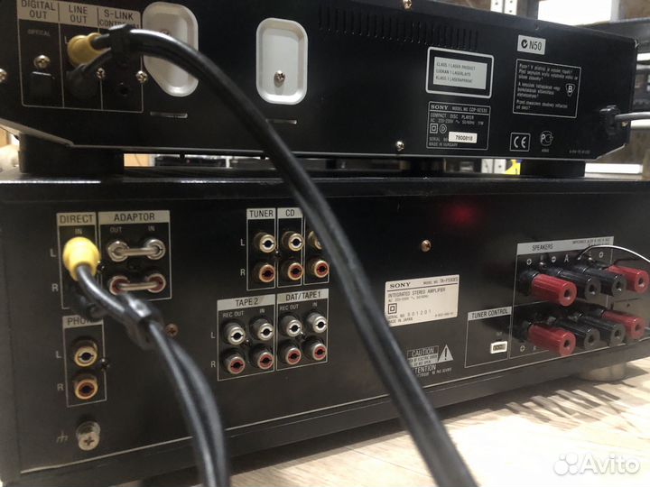 Стерео усилитель sony ta f 590 es