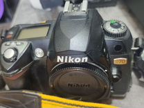 Зеркальный фотоаппарат nikon d70