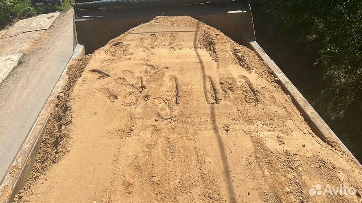 Песок щебень доставка