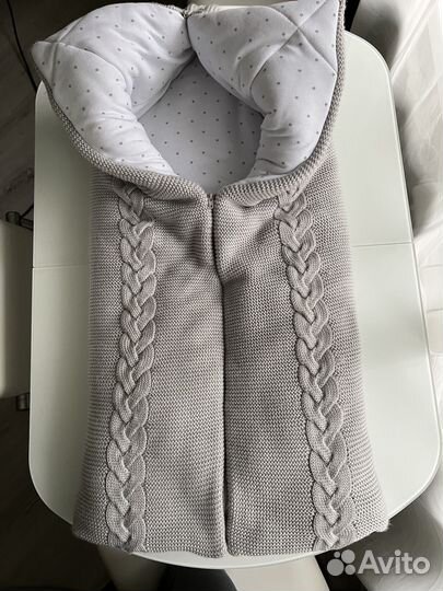 Конверт одеяло на выписку зима осень