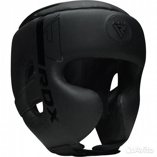 Боксерский шлем RDX F6 kara Black S-XL