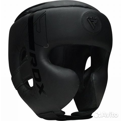 Боксерский шлем RDX F6 kara Black S-XL